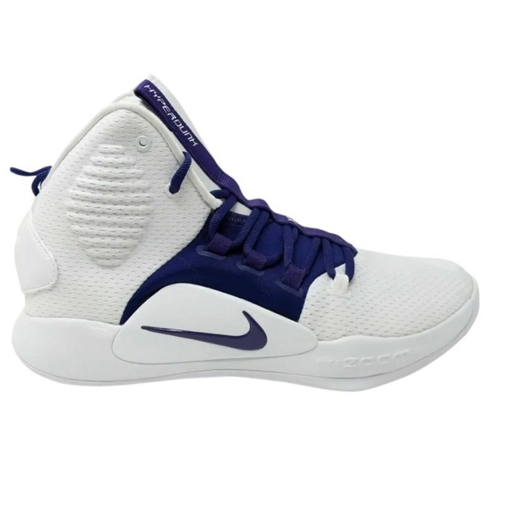 Nike Zoom Hyperdunk Basketball Shoes Purple/White Men's Size 17.5